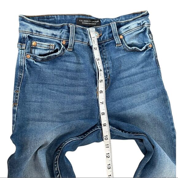 Celebrity Pink High Rise Ankle Skinny Jeans Sz 25 - Picture 8 of 14
